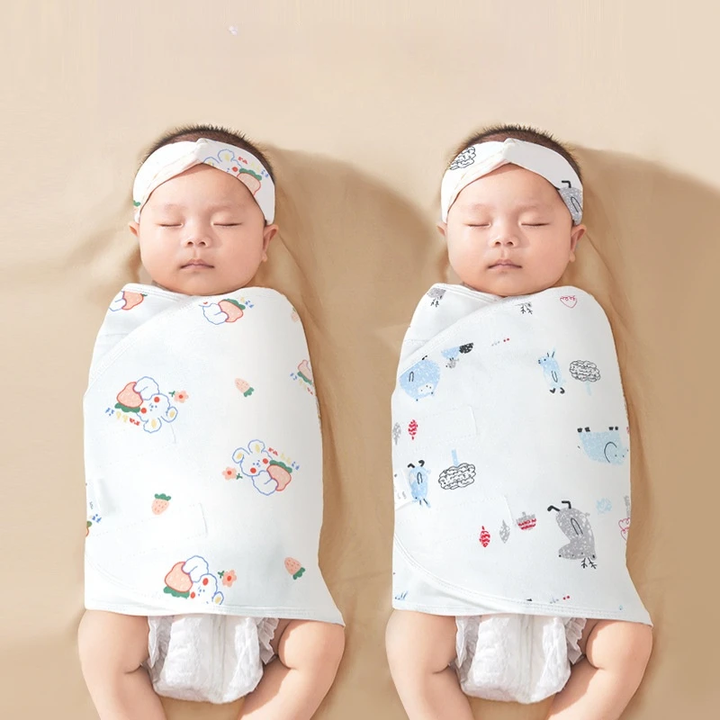 Simple Baby Kids For Babies Quilt Cloth Swaddle Blanket Thick Warmer Boys Girls Wrap Warm Sleeping Newborn Bath Towel Gifts