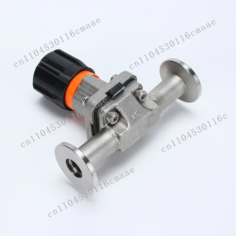Stainless Steel Vacuum Quick-loading Ball Valve, Sealed Chuck Ball Valve KF16 25 40 50 Vacuum Manual Ball Valve