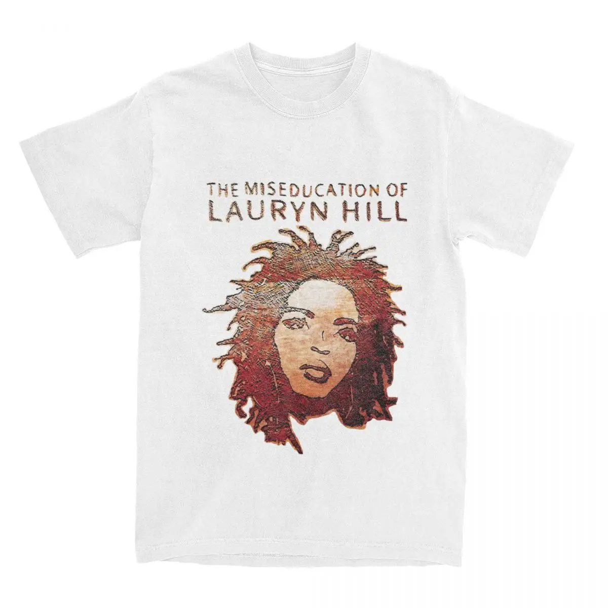 Men Women The Famous Lauryn Hill T Shirt Fugees 100% Cotton Clothing Leisure Short Sleeve Round Collar Tees Gift Idea T-Shirt