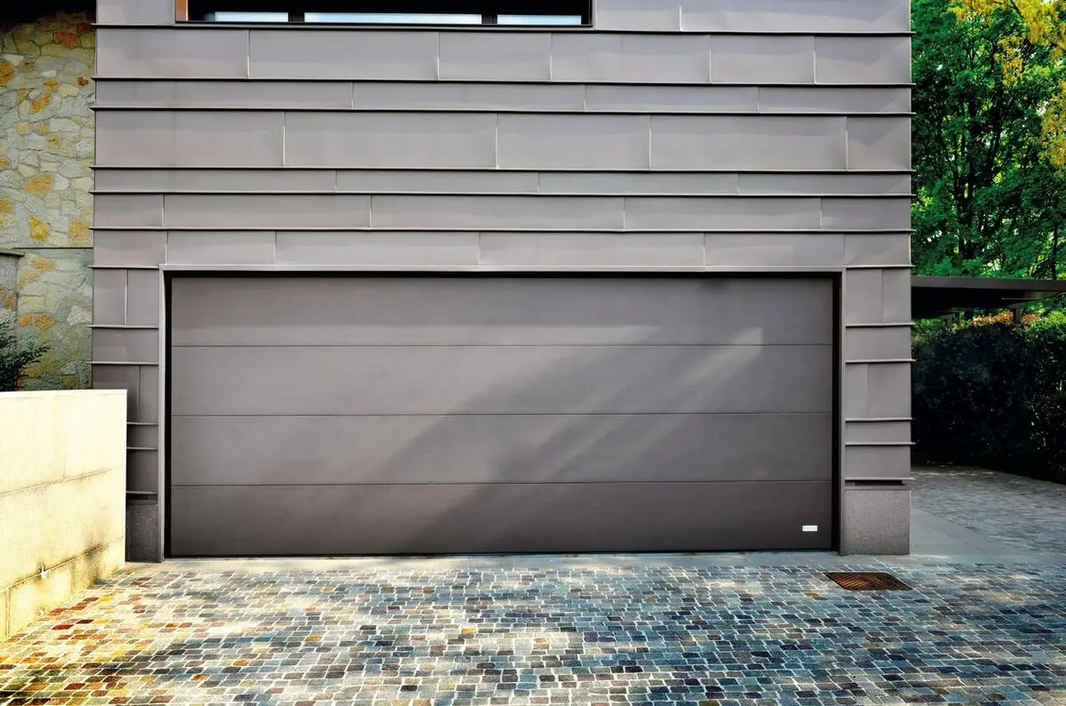 

Factory Sectional Garage Doors.Custom Size 8*7 10*10 Double Glazing Heat Insulated Overhead Garage Door Finished Rolling Open