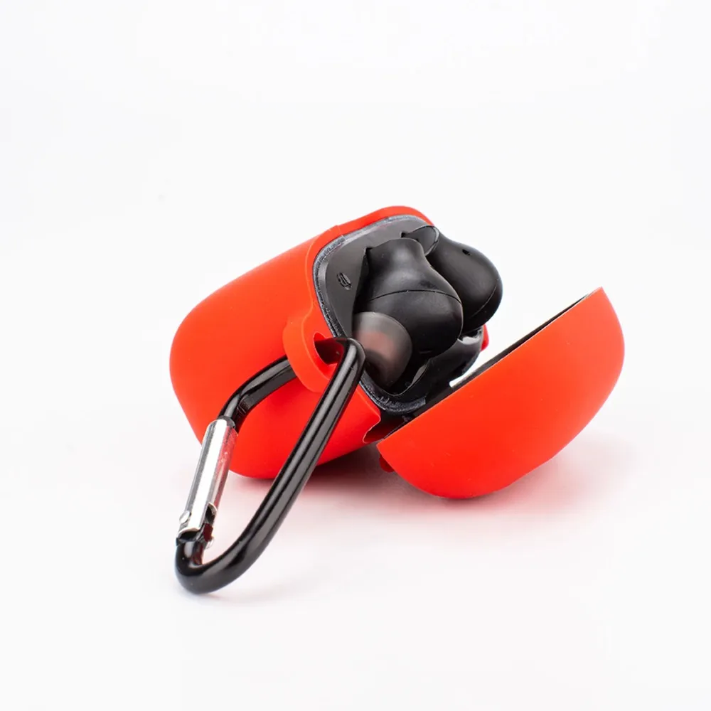 

Portable Soft Earphone Case Silicone Anti-drop Protector Cover Dustproof Shockproof Protective Sleeve for JBL T230NC TWS