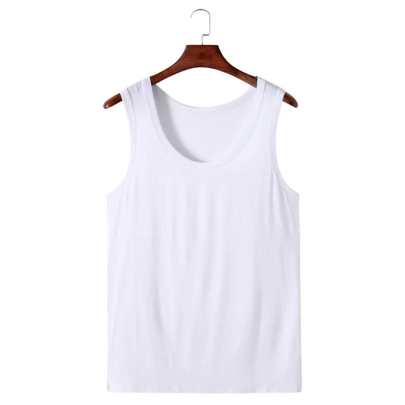 Size M-4XL Hot Sale 100% Cotton Summer Mens Boutique Casual Sports Comfortable T-shirt Vest O-neck Tees Whorl Tops