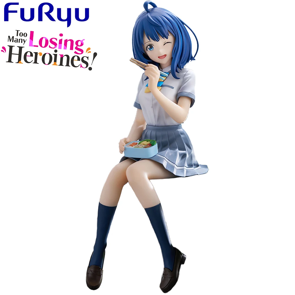 Pre Sale Original Furyu Noodle Stopper Figure Makeine: Too Many Losing Heroines! Yanami Anna Anime Kawaii Girls Figures Model