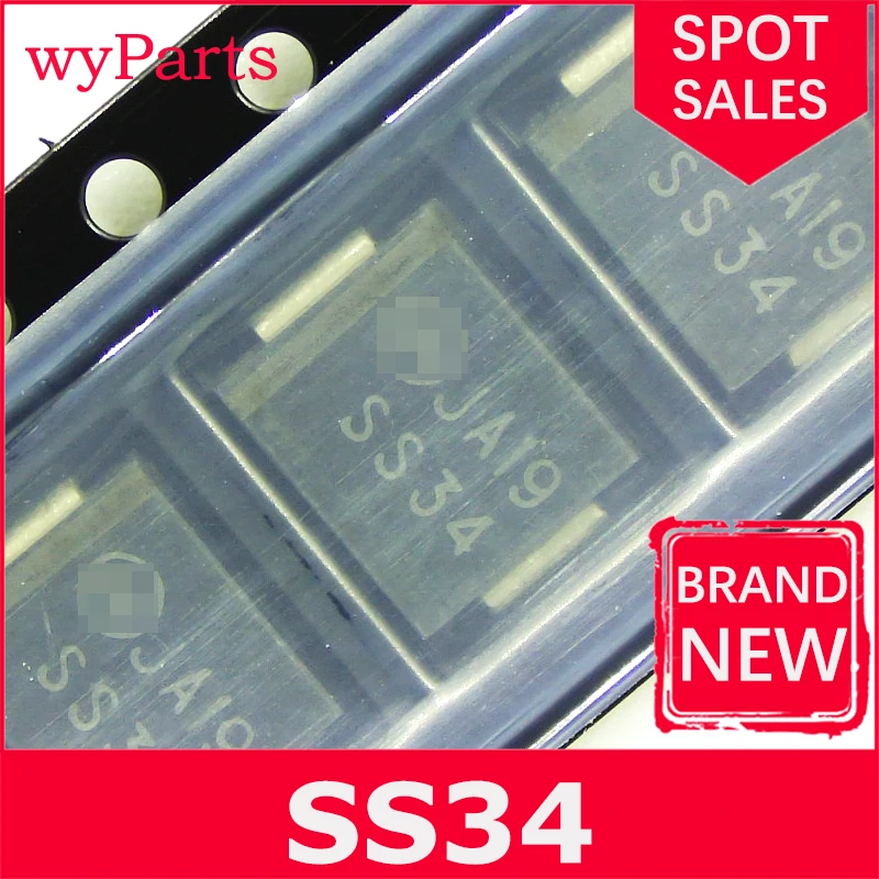 1 шт./партия SS34 новый диод SCHOTTKY 40 в 3A SMC