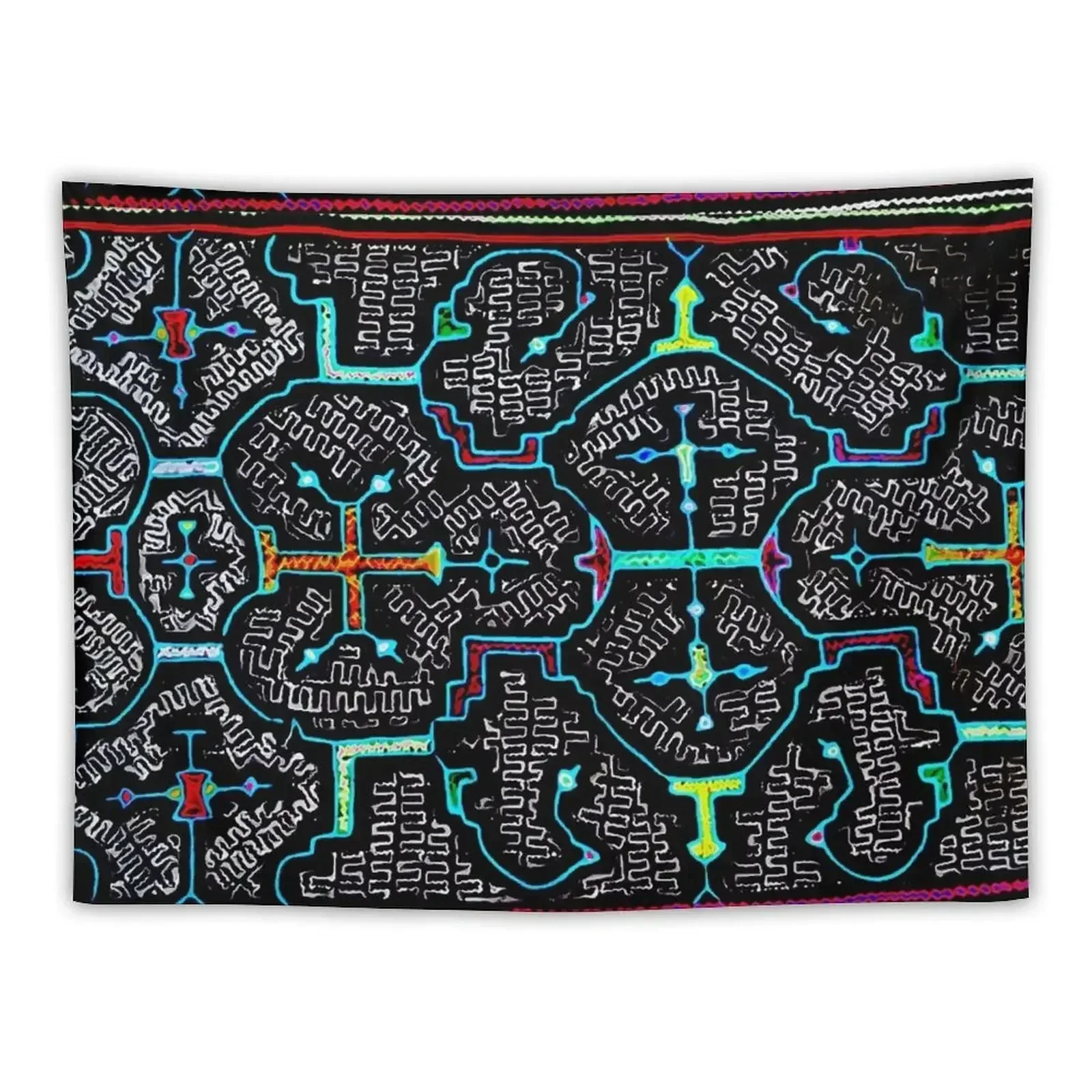 

shipibo dreams Tapestry Home Decorations Aesthetic Room Ornaments Tapestry