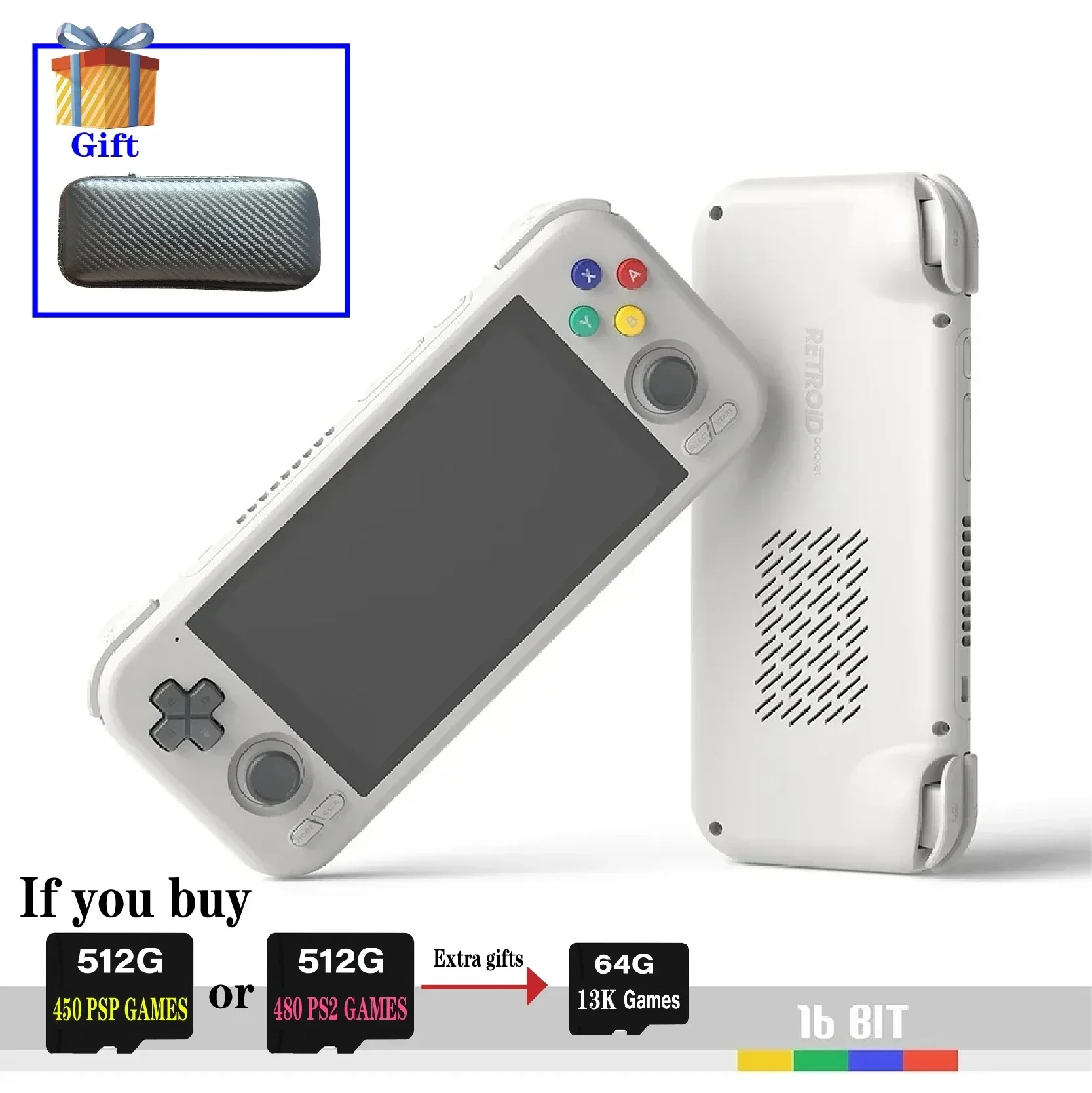 Retroid Pocket 4 Pro RP4Pro 携帯ゲーム機 ビデオプレーヤー