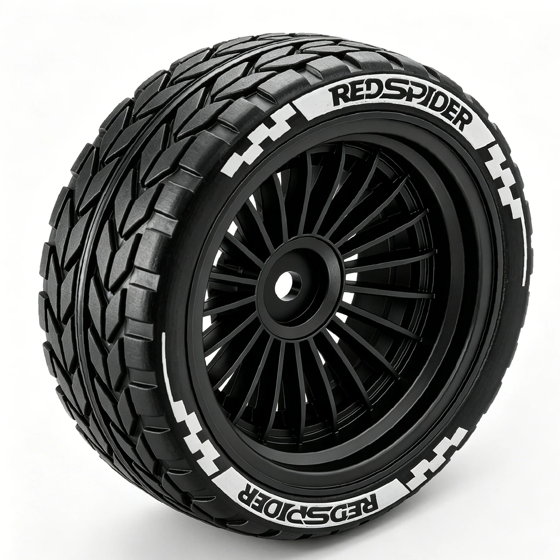 RED SPIDER 4Pcs 1/10 RC Rally Car Upgrade Parts 65mm Wheels Tires for HSP Tamiya HPI Kyosho 94122 94123 D3 D4 TT02 - view 6