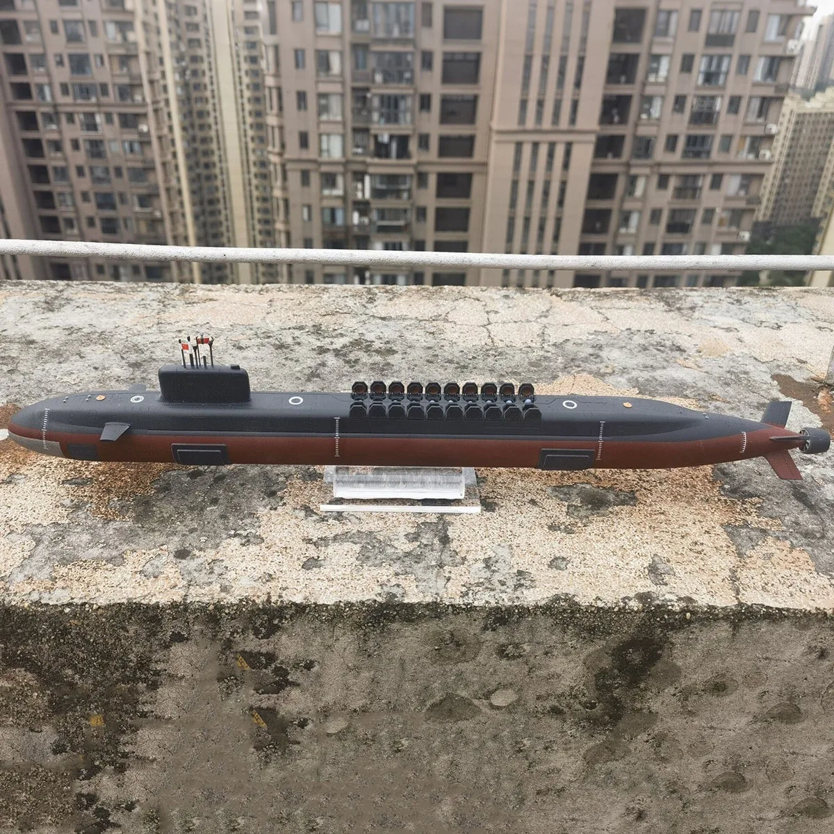 1/350 Resin 3D Printed Type 096 Strategic Nuclear Submarine Model  with Exquisite Details Ships Static Model Ship Toy Ornament