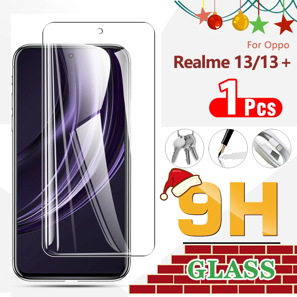 Película templada para Realme 13 Plus, Protector de pantalla Realme13 13 + 12 12 Plus 12Lite 11 10 Pro 5G 4G, cristal de teléfono Realme13 + 2024
