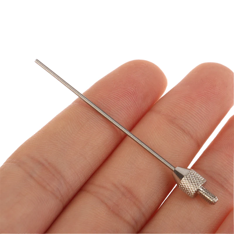 M2.5 Thread 1/1.5/2/3MM Needle Diameter Dial Test Indicator Contact Point 10/20/30/40/50MM Length Measuring Gauging Tool DIY