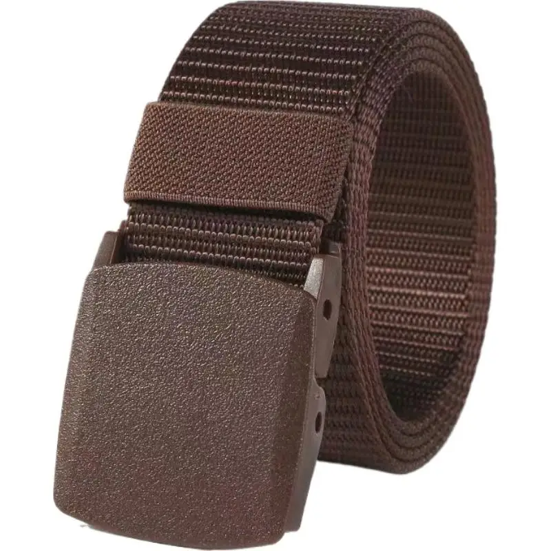 1/2 Stück Nylon-Canvas-Hüftgürtel für Herren, elastischer Gürtel, militärischer taktischer Schnallengürtel zum Wandern im Freien, Stretch-Gürtel mit Schnellverschluss – Detail 6