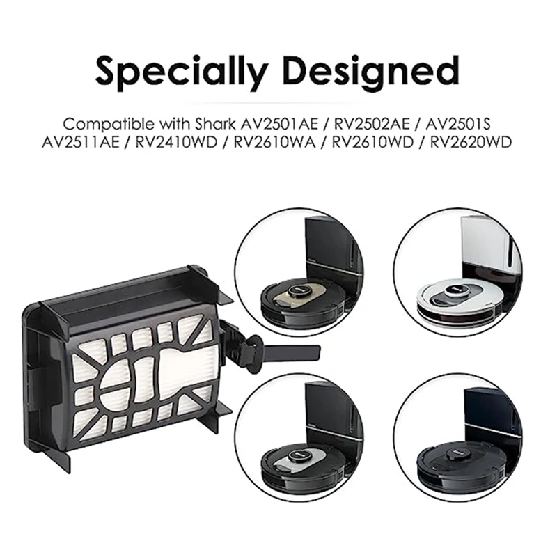 Adatto per accessori per parti di Robot spazzanti Shark AV2501AE/AV2502AE filtro Haipa Filter Cotton