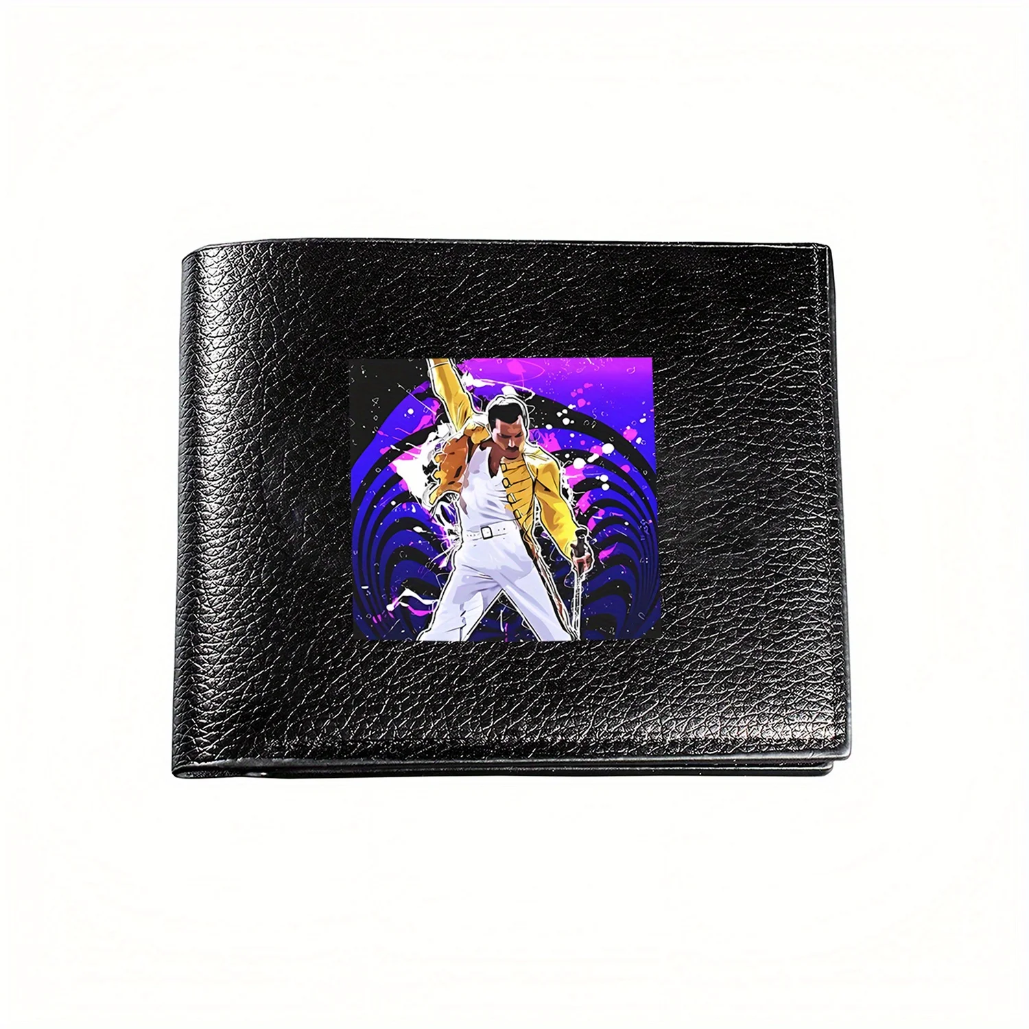 

Фредди Меркьюри Рок-звезда Кошелек с графическим принтом Деловой мужской повседневный элегантный простой практичный качественный кошелек Стильный принт Gra