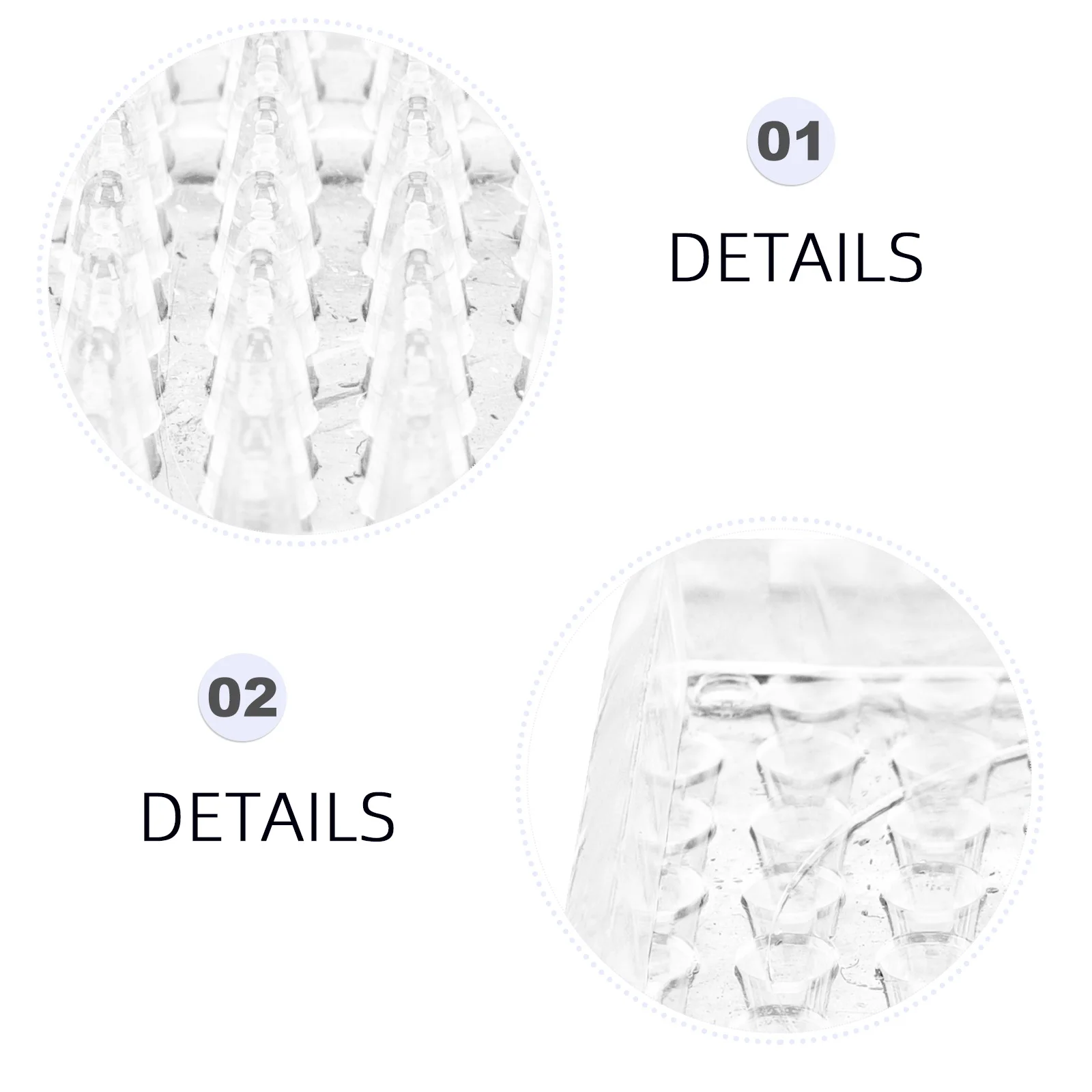 

12pcs Furniture Protective Pads Non slip Durable Plastic Anti skid Floor Protection Table Chair Leg Sofa Tea Table Long Use