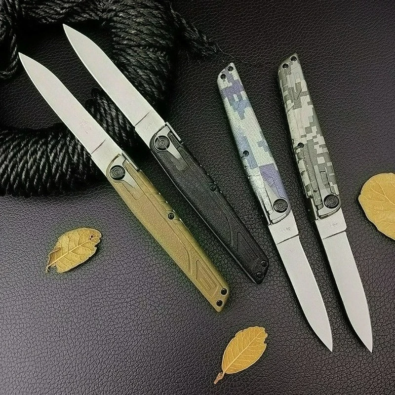 

AKC Pocket folding Knife 440C Blade ABS Handle edc multitool knives utility Daily at home outdoor bushcraft tactical knife