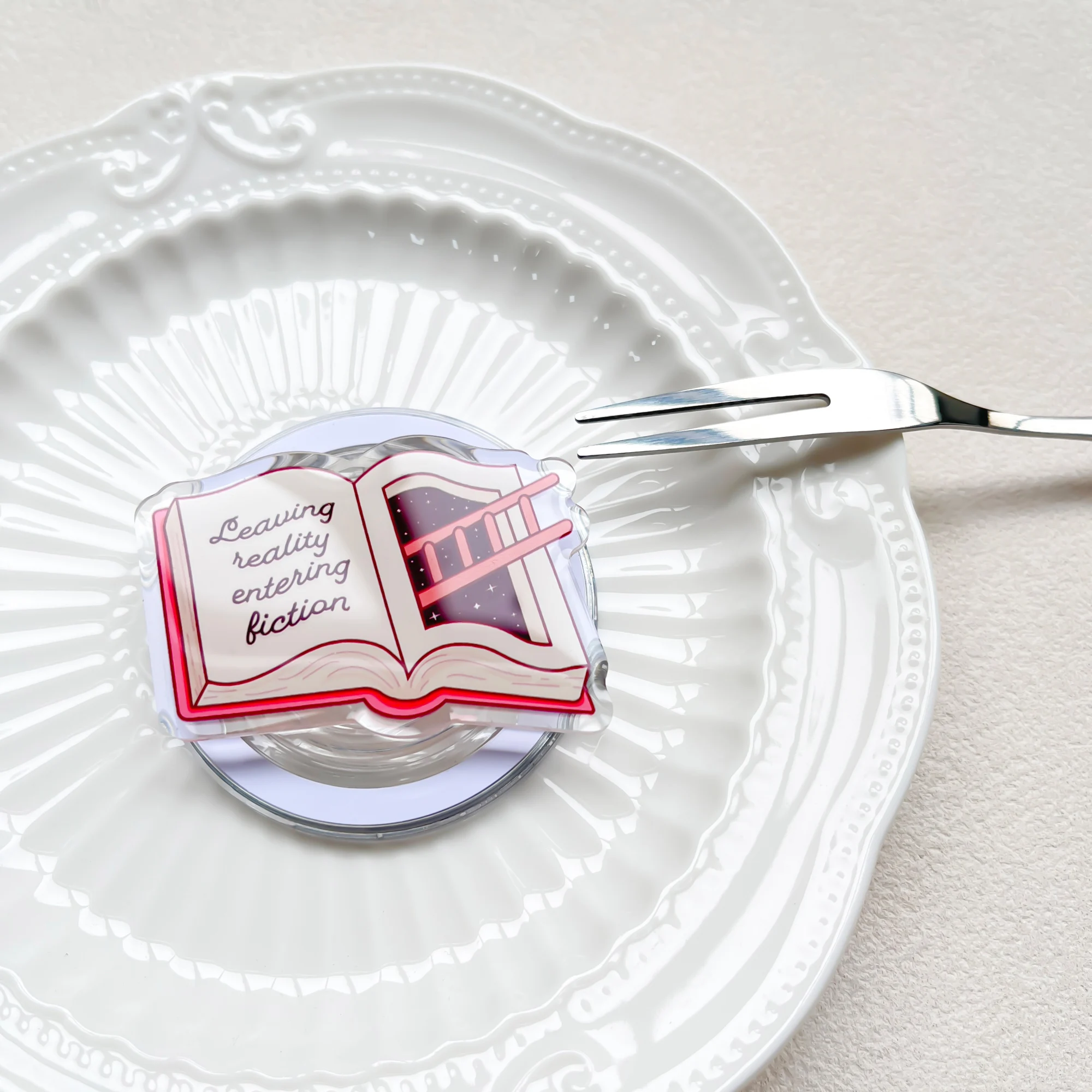 Kindle Bookish Magsafe Handyhalterung Magnetischer Kindle-Halter Rosa Kindle-Zubehör Bookish Merch Buch für iPhone Samsung Xiaomi – Detail 5