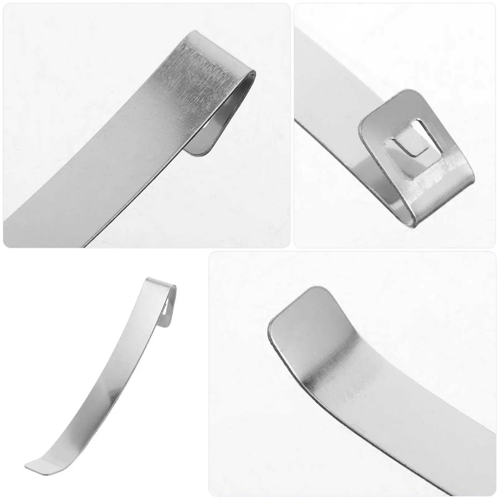 20Pcs Stainless Steel Spring Button Clip Replacement Retainer Spring for Water Dispenser Cup Holder Metal Buckle Compatible with