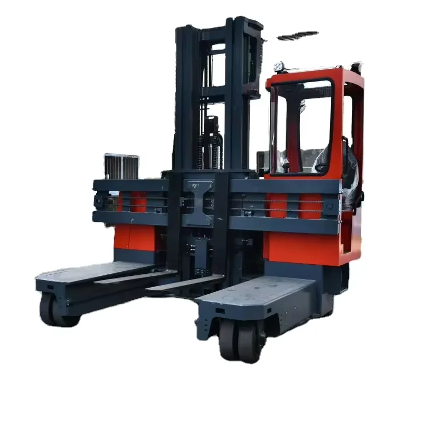 1.5t 2t 3t Load Capacity 3-8m Lifting Height Electric Forklift 4-Way Multi-Directional Forklift for Long Material Handling