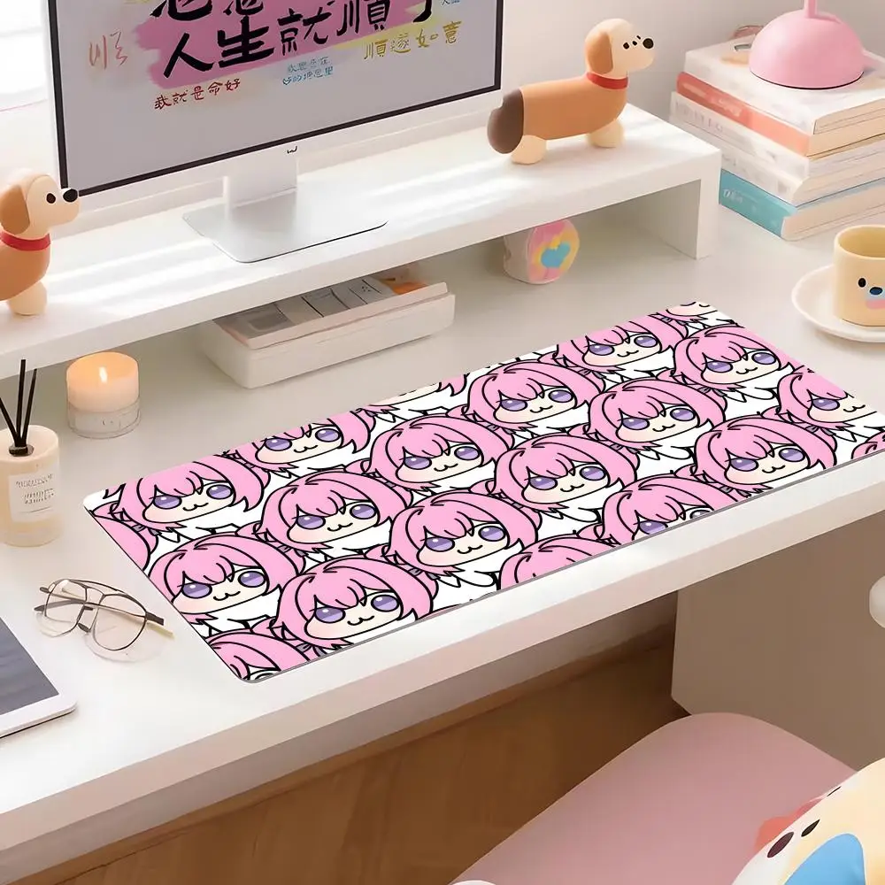N-nikkeES Doro CUTE Mouse Pad Multiple Sizes Large Square Computer Office Game Table Mats Rubber Anti-slip Mousepads
