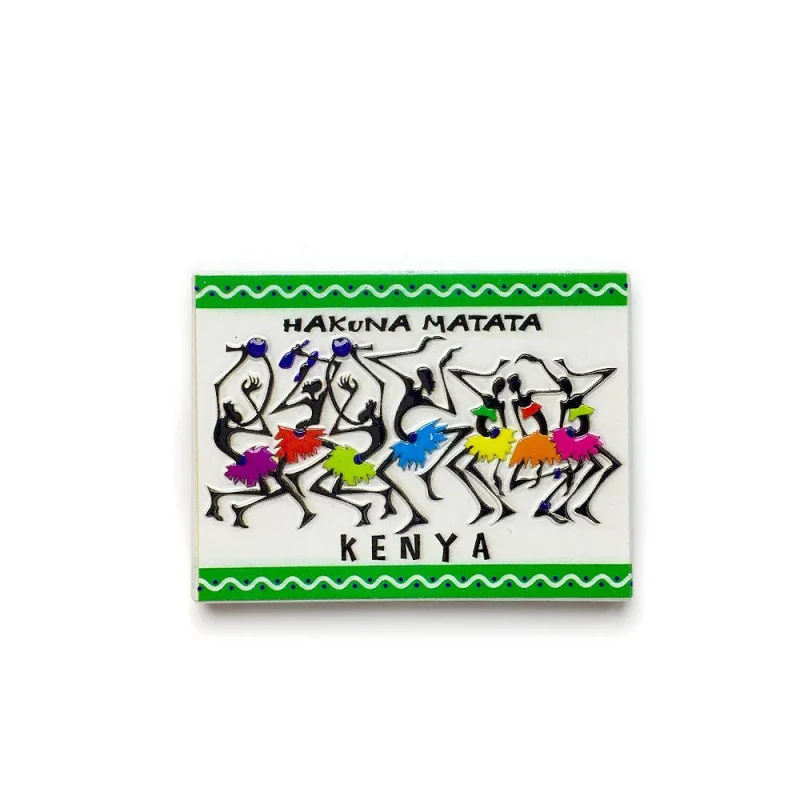 

Kenya Creative Personalized Travel Souvenirs Decorations Magnets Refrigerator Magnets