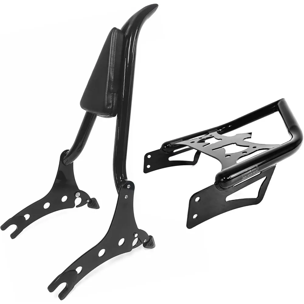 

Багажник Sissy Bar со спинкой пассажира для индийских аксессуаров Dark Horse Challenger Chieftain Roadmaster Springfield Pur