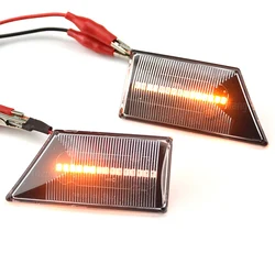 For Opel Vectra C Signum 2003-2008 sequential Flashing LED Turn Signal Side Marker Light Dynamic Blinker 93192381 93192382