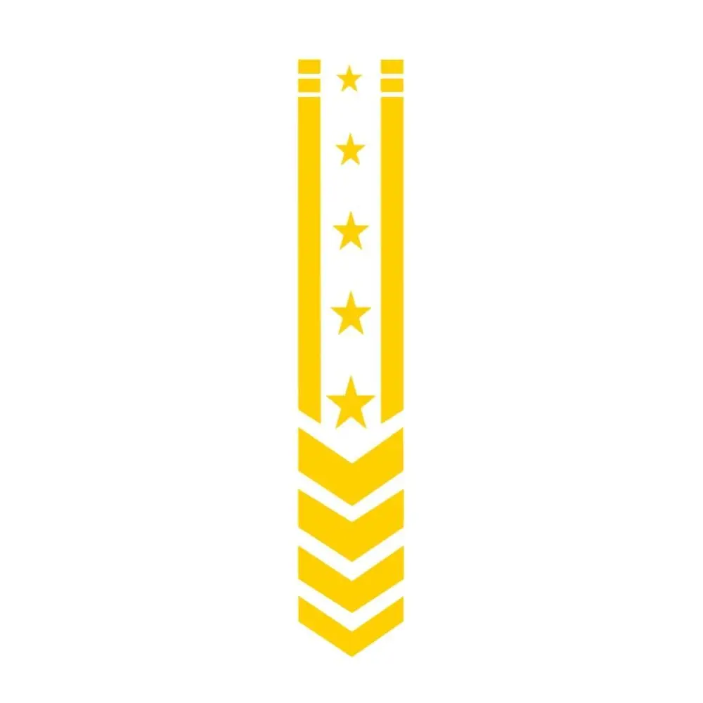 Star Arrow Stripes Car Motorbike Sticker Motorcycle Reflective Stickers Fender Decals Scooter Safety Driving Refit Accessories image 4