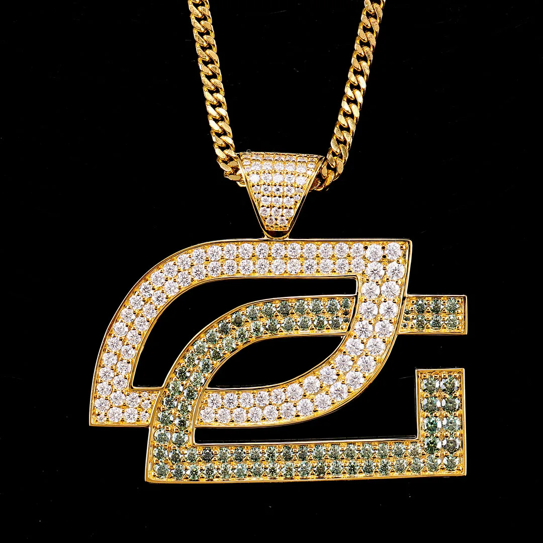 Provence Hip Hop Pendant for Men  Letter Miami Rock Pendant for Women Custom Rapper Jewelry