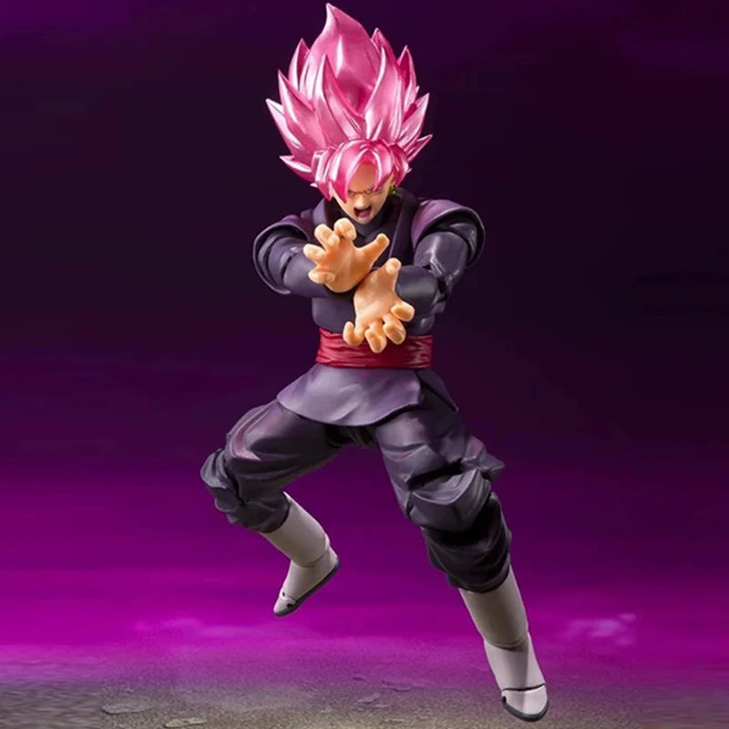 ドラゴンボール SHF 超サイヤ人ゴッドレッド 孫悟空 アクションフィギュア PVC 可動式 ゴクブラック アニメフィギュア コレクションモデル おもちゃ 子供向けギフト