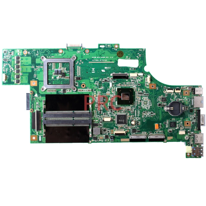 Imagem -06 - Rev 2.0 Motherboard Laptop para Asus Notebook Mainboard 60-n3hmb1200-c08 Hm65