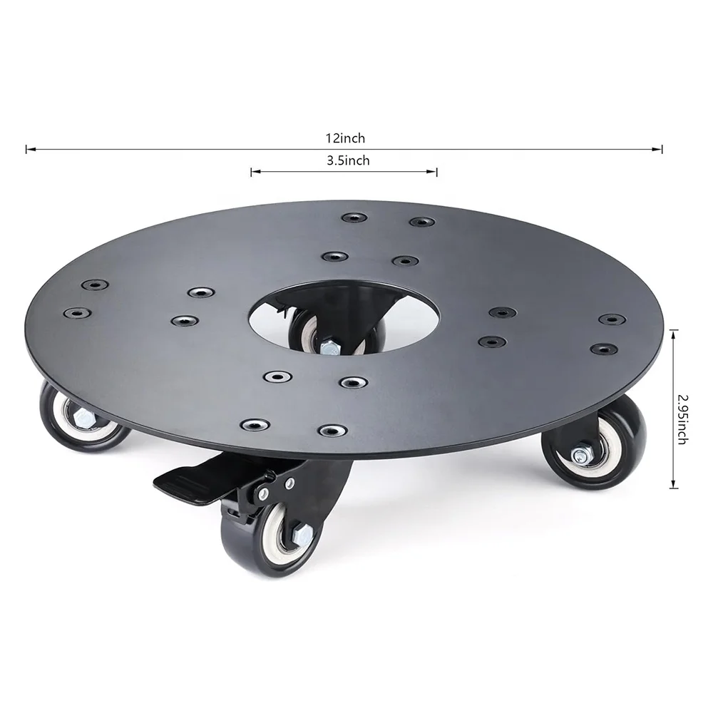 Heavy Duty Metal Rolling Plant Stand with Wheels Powder Coated High Quality Home & Garden Use