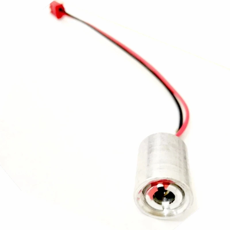 Mini Módulo de diodo de punto láser rojo, 650nm, 80mw, 12mm x 15mm, 2,5 V