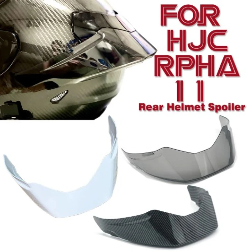 

For HJC RPHA 11 Helmet Trim Accessories Motorcycle Rear Helmet Spoiler Box HJC RPHA 11 Rpha11 RPHA1N, Motorcycle Accessories