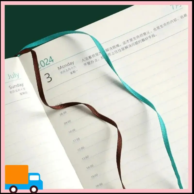 

2024 Planning Notebook Plan Chinese Internal Page Notebook 365 Day Plan Calendar Schedule School Diary Book A5 -Purple