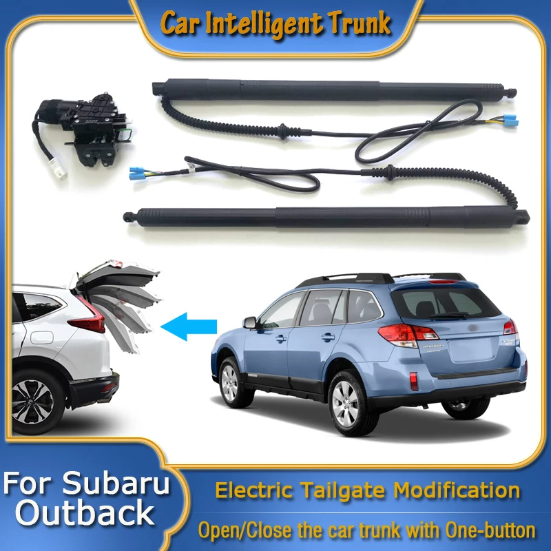 

For Subaru Outback BR 2010~2014 Car Power Trunk Opening Electric Suction Tailgate Intelligent Tail Gate Lift Strut Modification