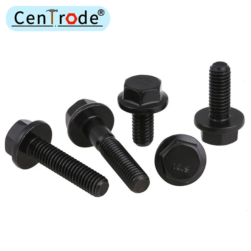 GB5789 10.9 external hexagonal flange screw flange hexagonal bolt M5M6M8