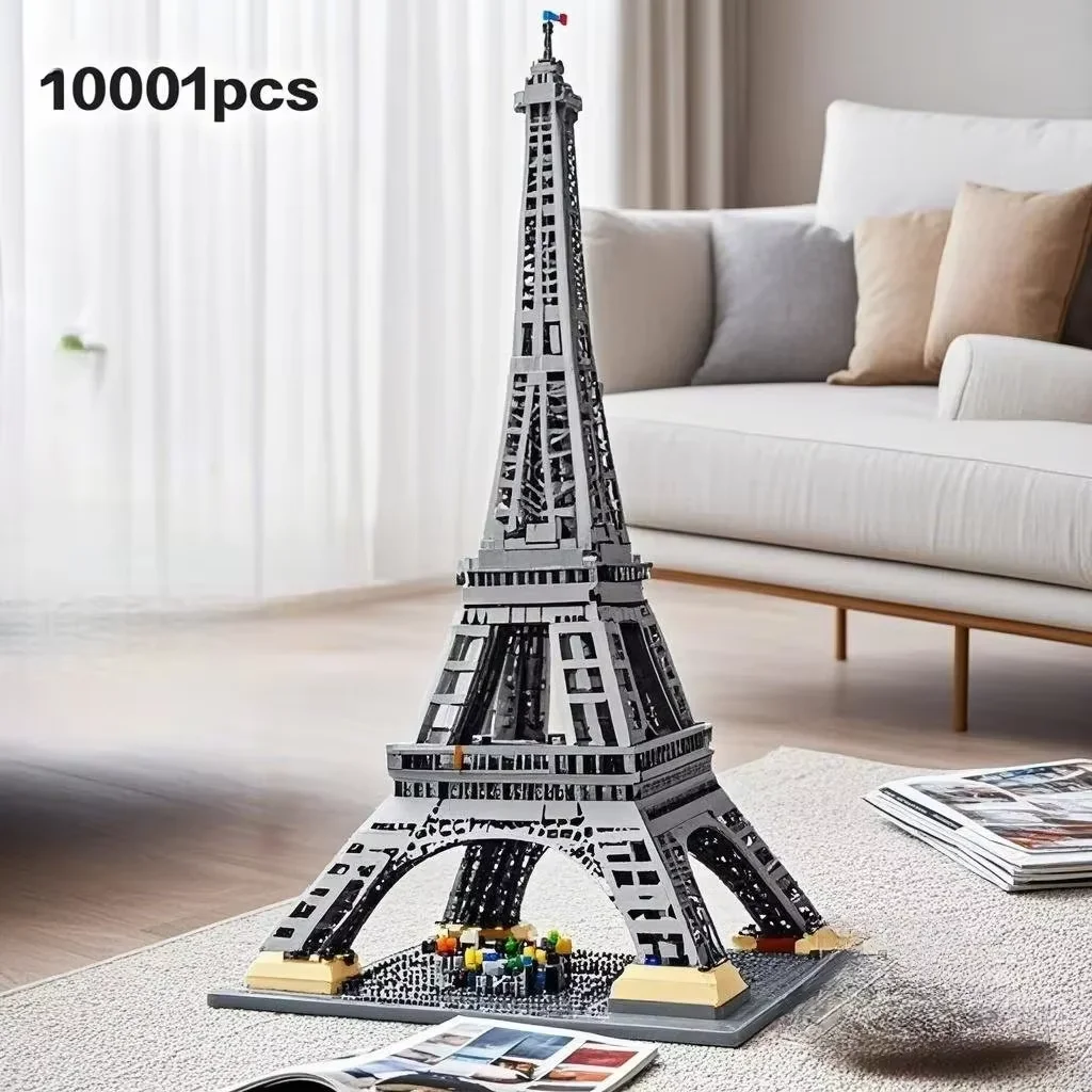 

2025 IN STOCK 1.5M Tall Paris Eiffel Tower Architecture Model Set 10001Pcs Building Blocks Bricks Adults Toys Gifts