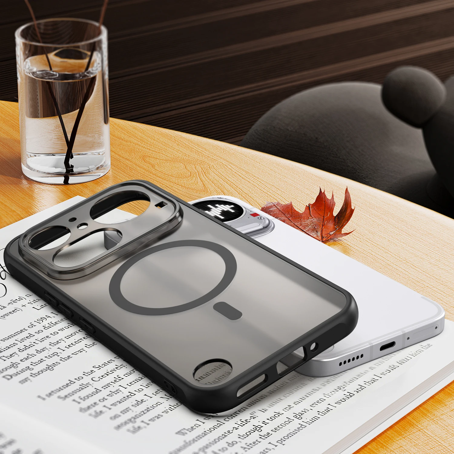 For Nothing Phone 4A Pro Case Simple Matte TPU Acrylic For M