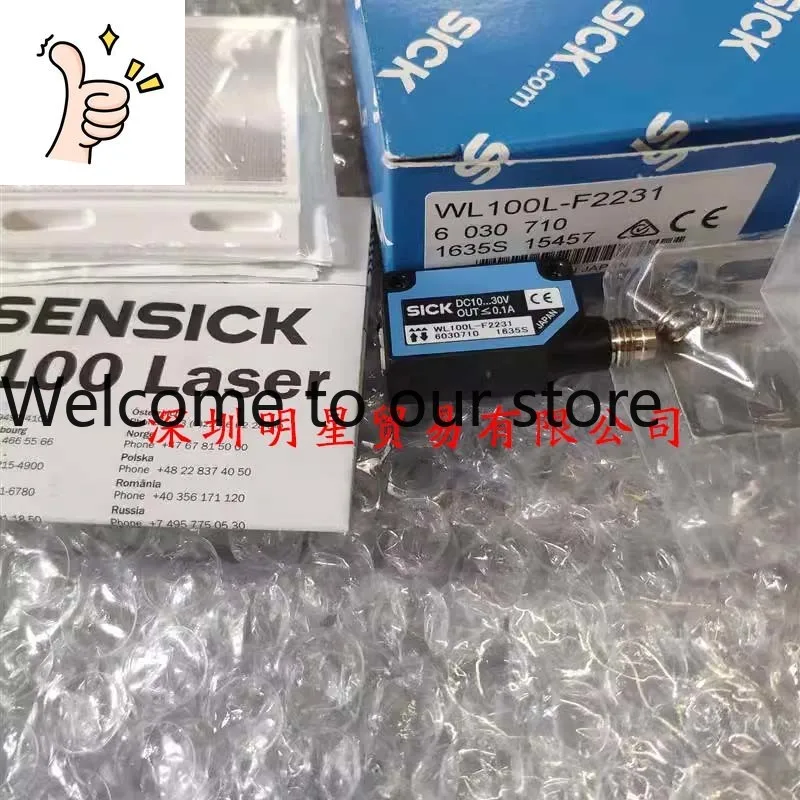 WL100L-F2231 Germany SICK Photoelectric Switch Original Genuine Fake One Penalty Ten Photoelectric Sensor
