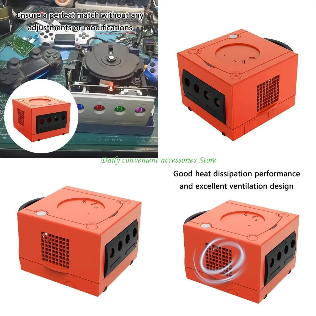 

97QB Game Console Shockproof Plastic Shell Box for DOL-001 Replacement Shell Housing