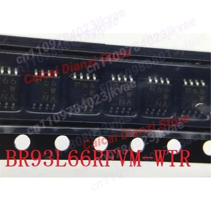 20-5PCS/LOT BR93L66RFVM-WTR  BR93L66RFVM R66   LOGO R66W Memory  EEPROM IC SSOP-8