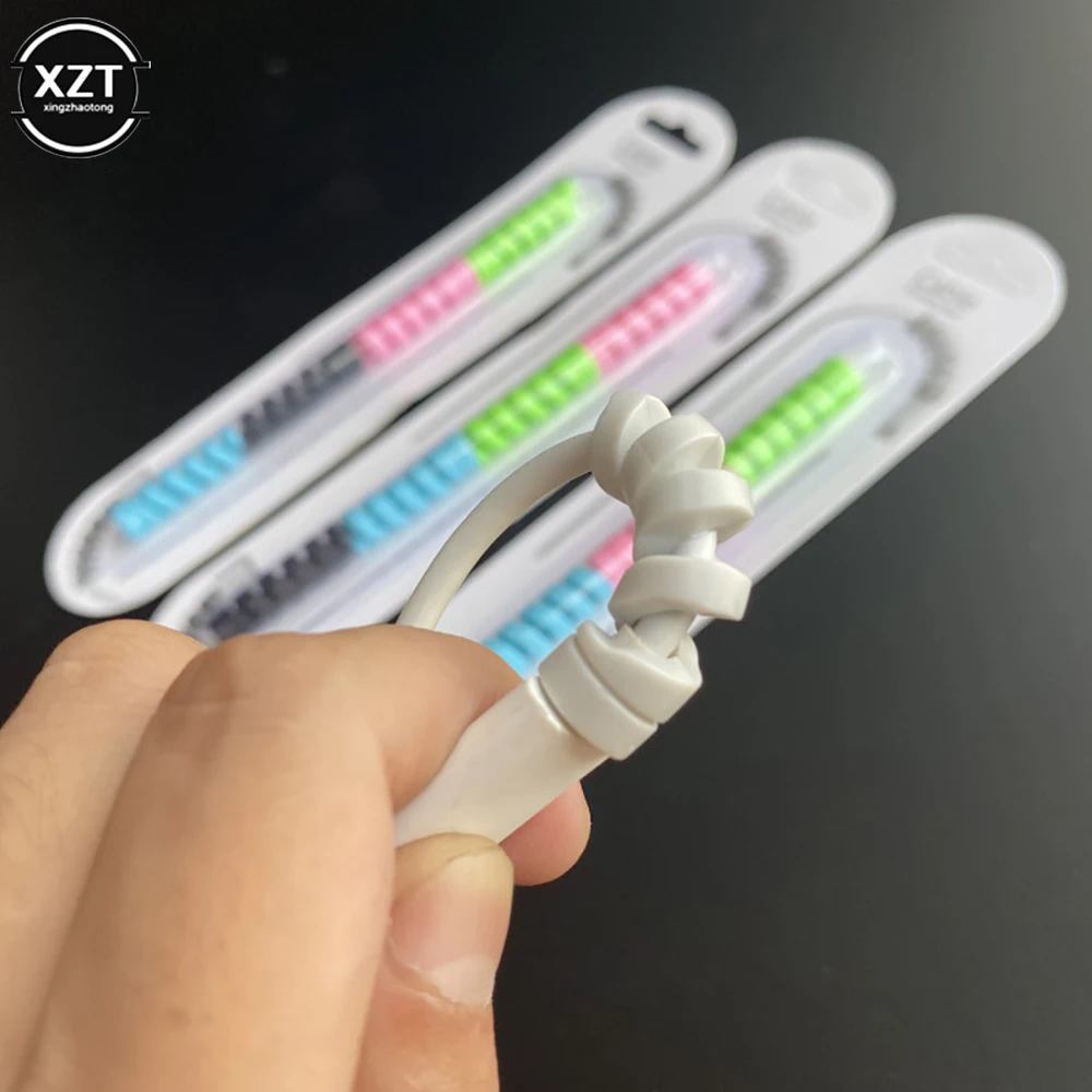 Charging Cable Protector For Phones Cable Holder Ties Cable Winder Clip For Mouse USB Charger Cord Mnagement Cable Organizer