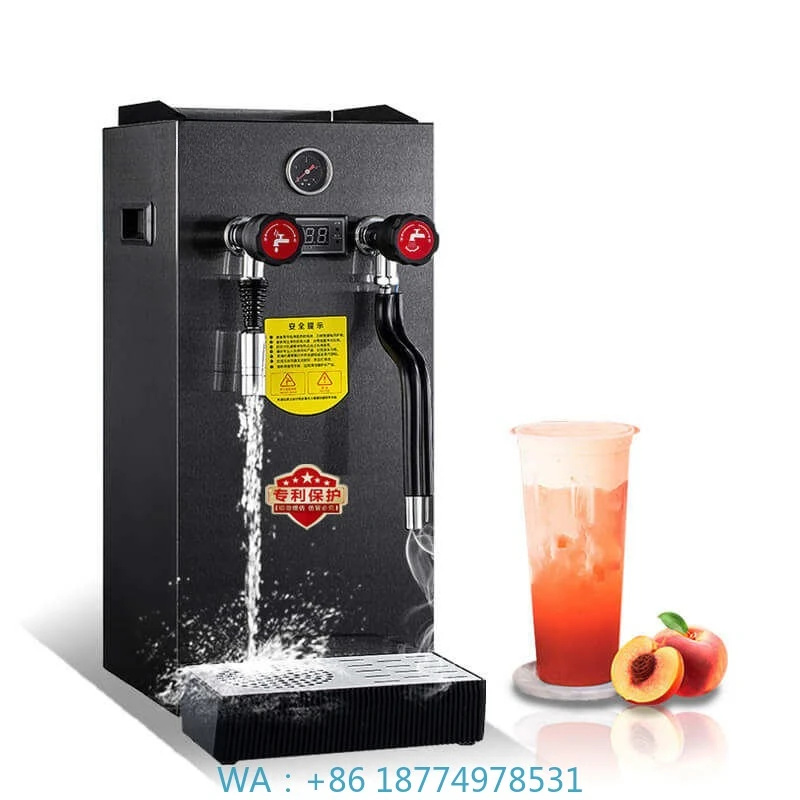 r Automatic Electric Milk Foaming Machine Commercial Stainless Steel Milk Bubble Steamer Coffee Frothe