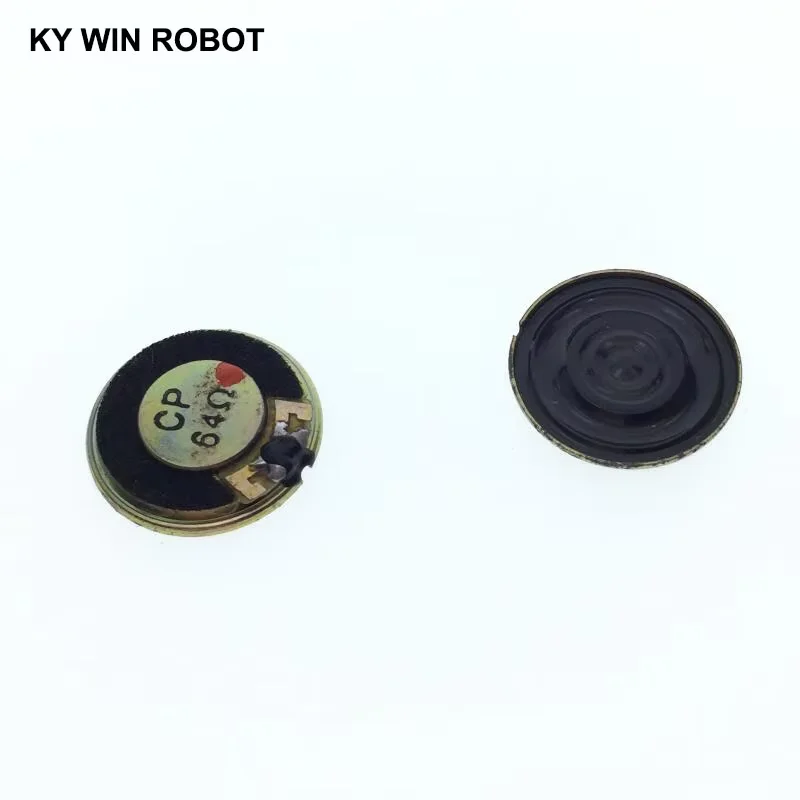 

2pcs/lot New Ultra-thin Mini speaker 64 ohms 0.5 watt 0.5W 64R speaker Diameter 20MM 2CM thickness 3MM