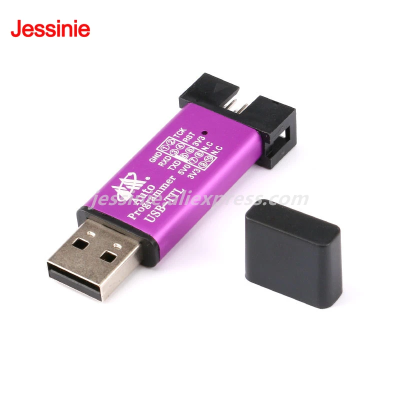 MCU STC Automatic USB 51 Microcontroller Downloader Auto Programmer 3.3V 5V Universal / Dual Voltage USB to TTL DownLoad Cable