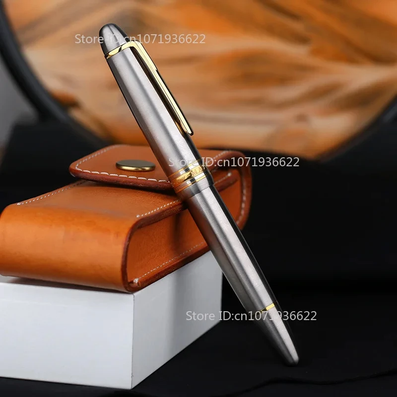 

Elegant MAJOHN Ti136 Premium Titanium Alloy Piston Fountain Pen Metal Hammer Pattern Version EF/FM Fountain Pen Writing Gift Pen
