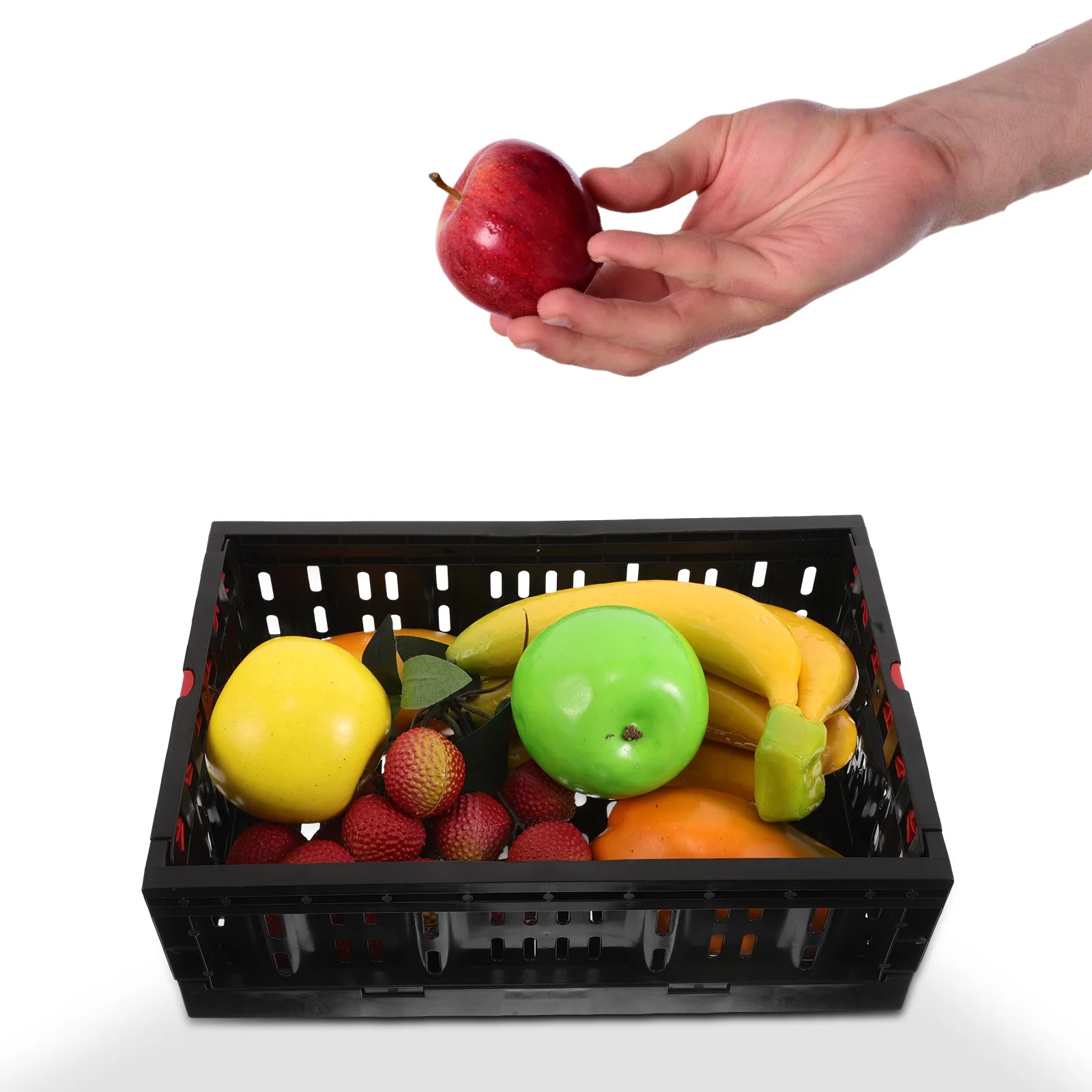 

Foldable Storage Basket Wardrobe Organizer Box Kitchen Bathroom Accessories For Clothes Toy Spices Condiments Vegetable Shopping