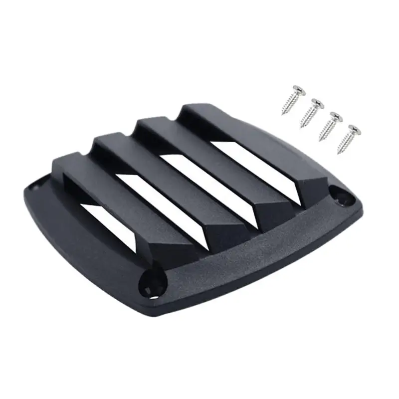 

Жалюзи, вентиляционная решетка, вентиляционная решетка, пластик для лодки, мейн, яхты, 8,3x8,3 см, черный