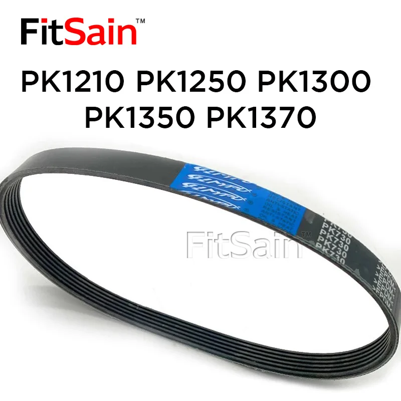 FitSain-PK1210 PK1250 PK1300 PK1350 PK1370 Rubber Multi Wedge Belt Multi Groove Belt Transmission Belt