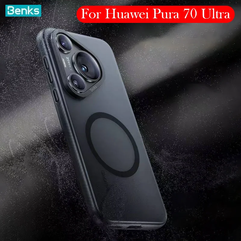 

Benks Magnetic Original Case For Huawei Pura 70 Ultra Matte Back Cover Shell